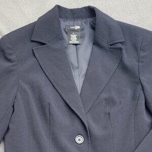 East 5th Blazer Women Size 6 Black Fitted Workwear Career Tours Travel Road Trip